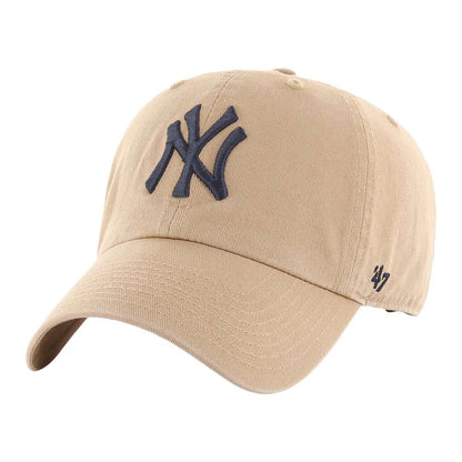 47 Brand Unisex new york yankees Clean Up Hat Fan Apparel in Brown Color