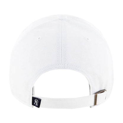 NYY CLEAN UP HAT | WHITE