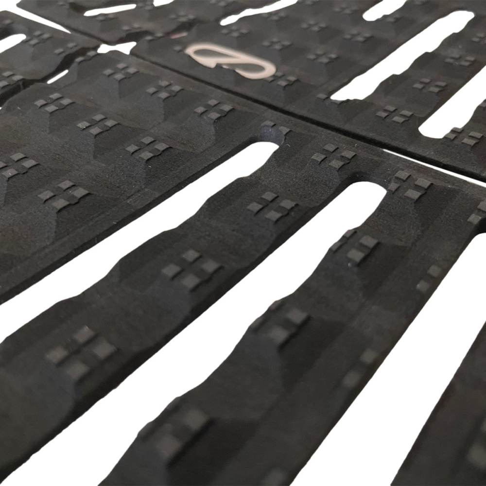 4 PIECE TACTION PAD | BLACKCHARC