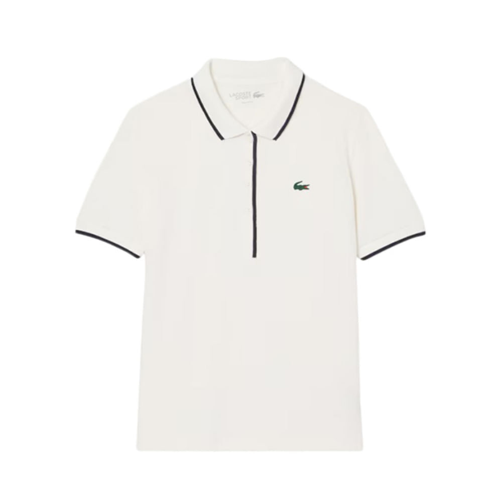 LACOSTE HERITAGE POLO | EV0-WHITE