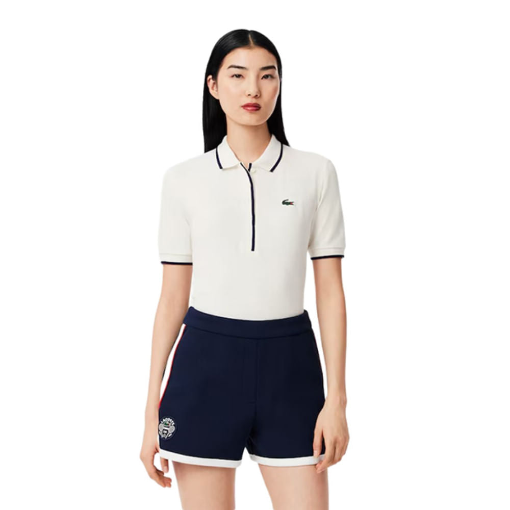 LACOSTE HERITAGE POLO | EV0-WHITE