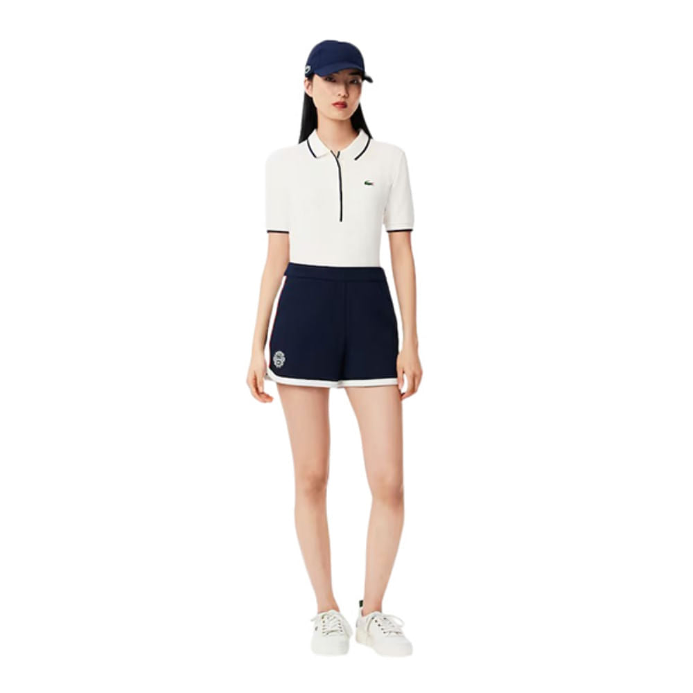 LACOSTE HERITAGE POLO | EV0-WHITE