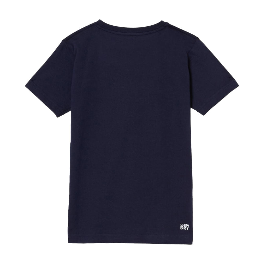 COTTON BLEND TEE | 166 NAVY