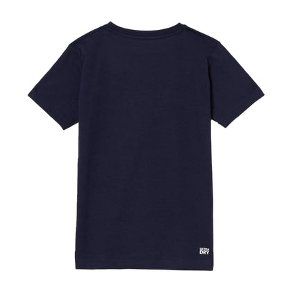 COTTON BLEND TEE | 166 NAVY