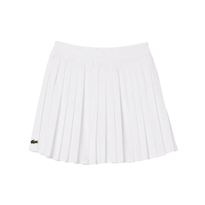 Lacoste Kids Pleated Skirt W Sh Skirts in White Color