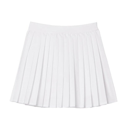 Lacoste Kids Pleated Skirt W Sh Skirts in White Color