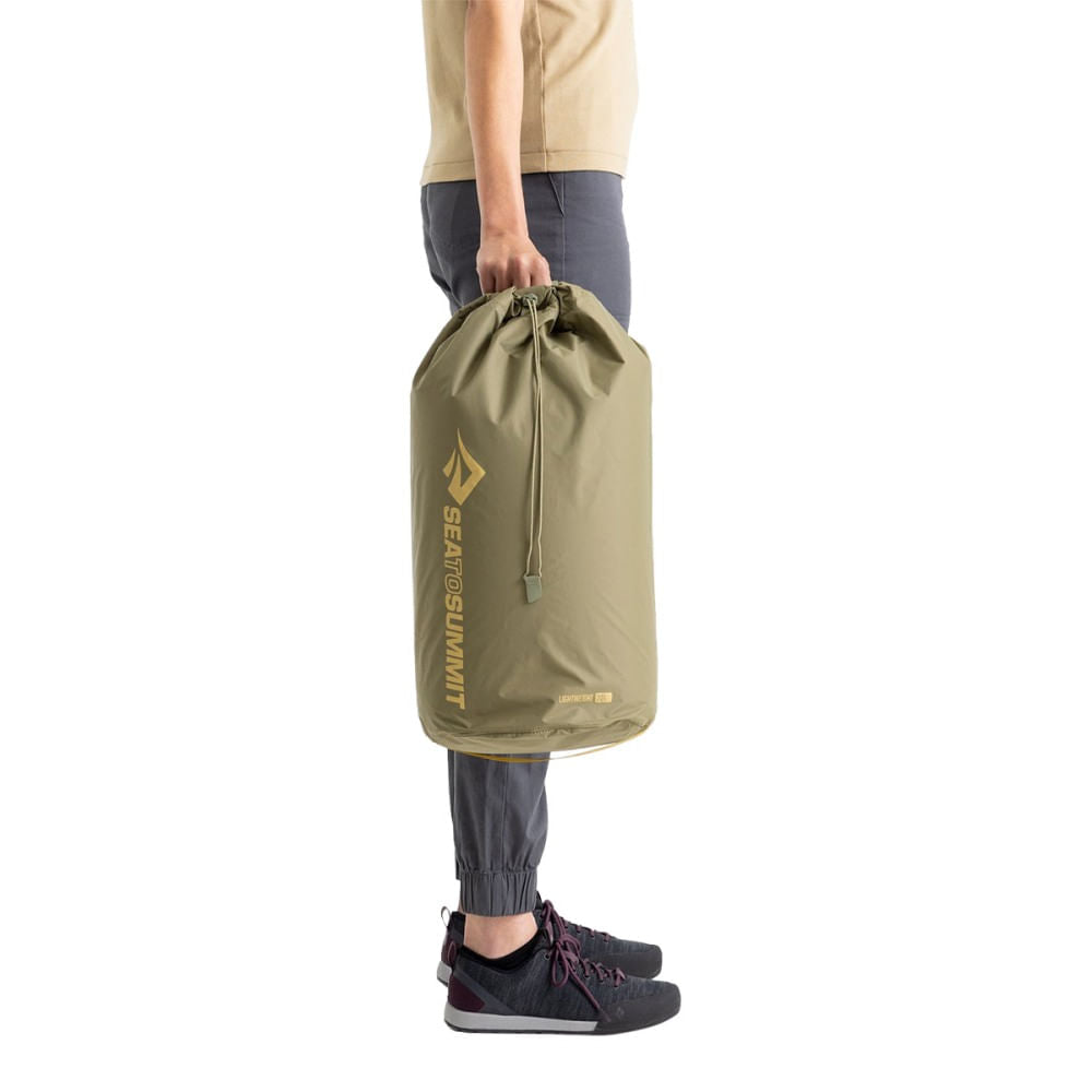 Sea To Summit Lightwt Stuff Sack 20L Bags in Green Color