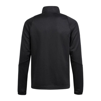 TIRO24 1/4 ZIP TRN TOP | BLACK/WHIT
