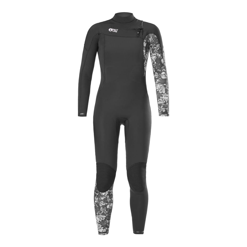 Picture Organic Clothing Womens 6/Equation W 3 2 Fz Wetsuits in White Color