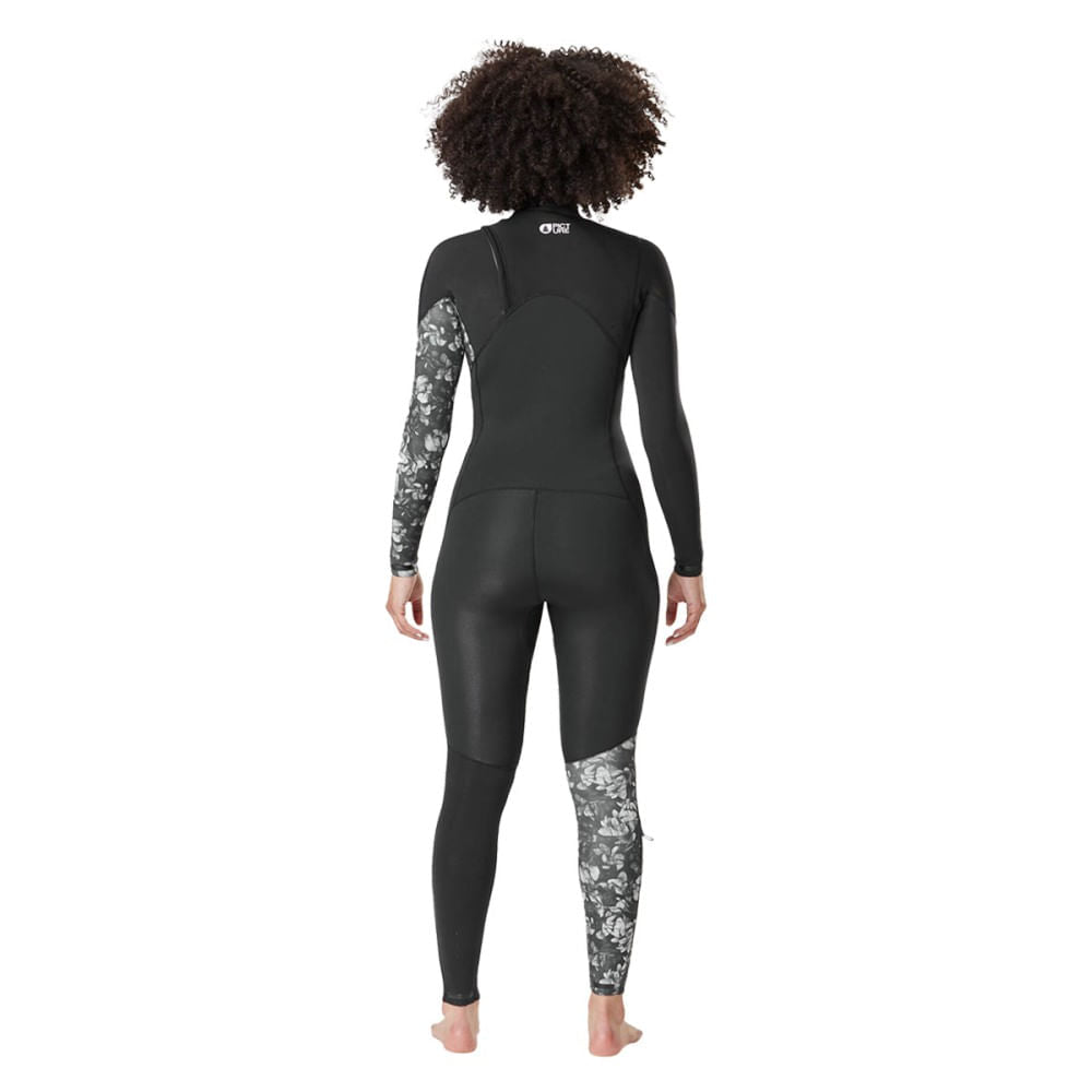 Picture Organic Clothing Womens 6/Equation W 3 2 Fz Wetsuits in White Color