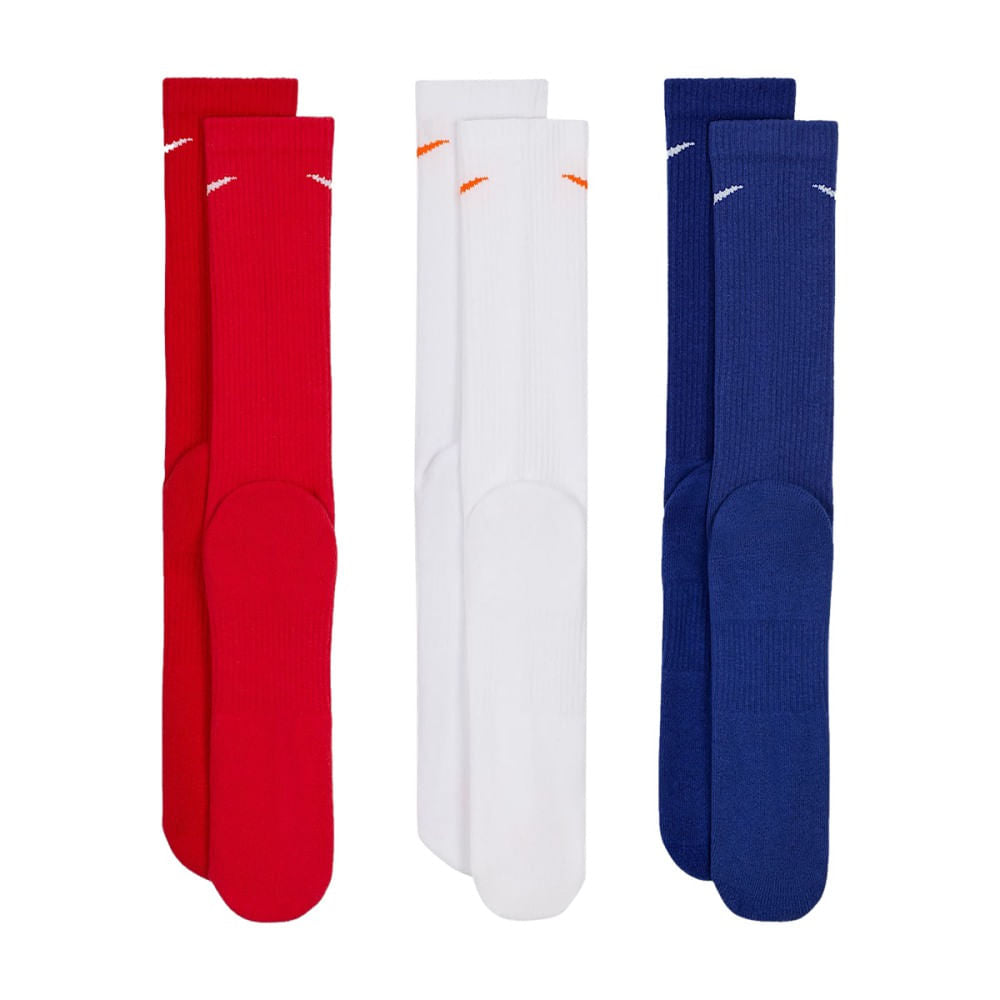 3PK DRIFIT CUSHION CREW | 996-ASSORT