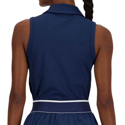 New Balance Womens Tournament Tank Tops in Blue Color