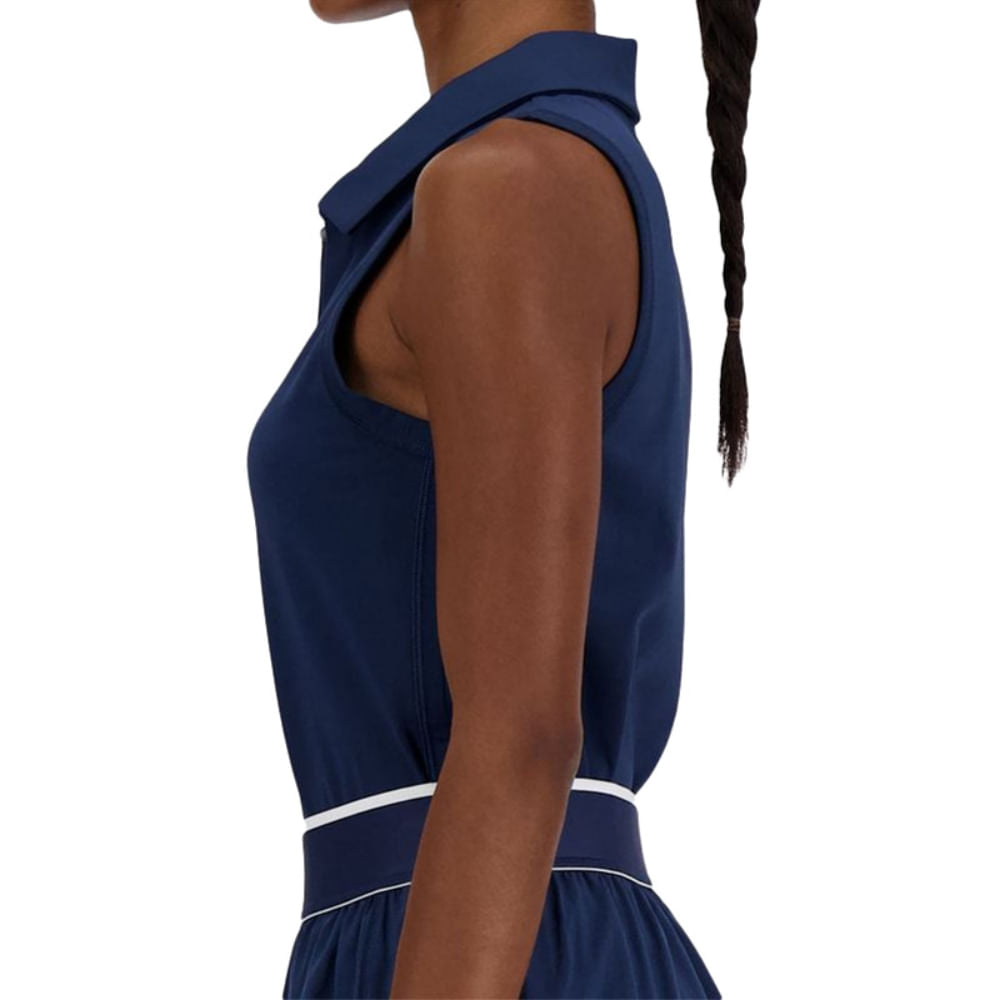 New Balance Womens Tournament Tank Tops in Blue Color
