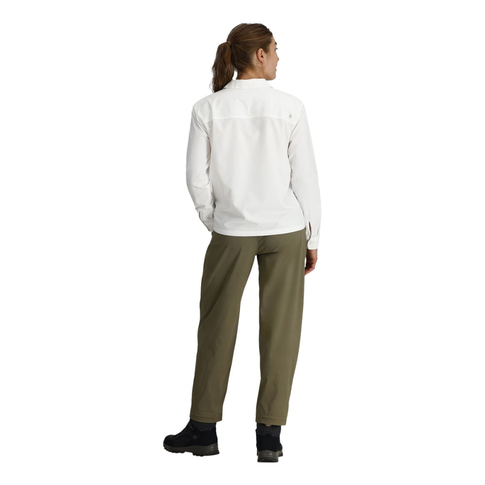 Royal Robbins Womens Expedition 111 Ls Tops in White Color