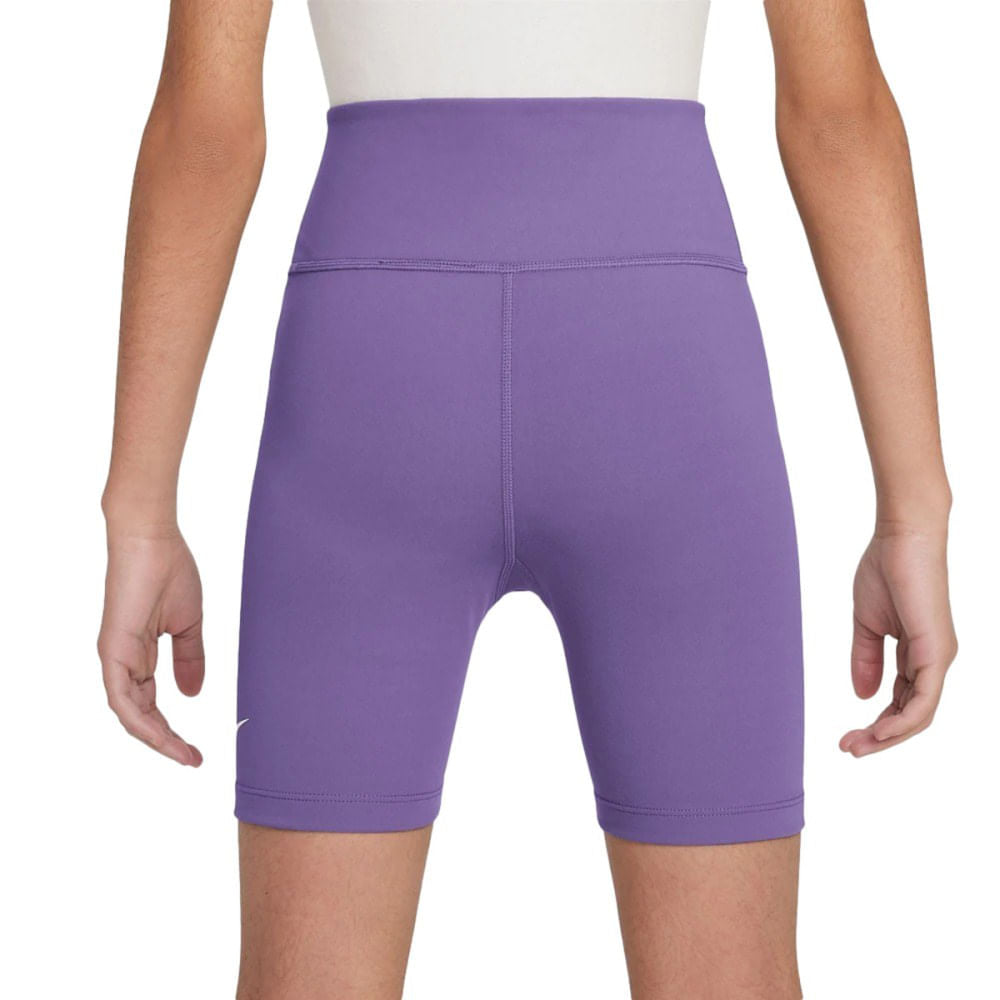 Nike Kids Nike One Long Comp Short Fan Apparel in Purple Color