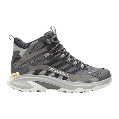 Merrell Mens Moab Speed 2 Mid GORE-Tex Boots in Grey Color