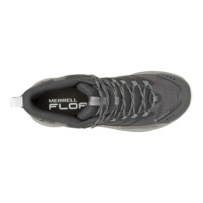 Merrell Mens Moab Speed 2 Mid GORE-Tex Boots in Grey Color