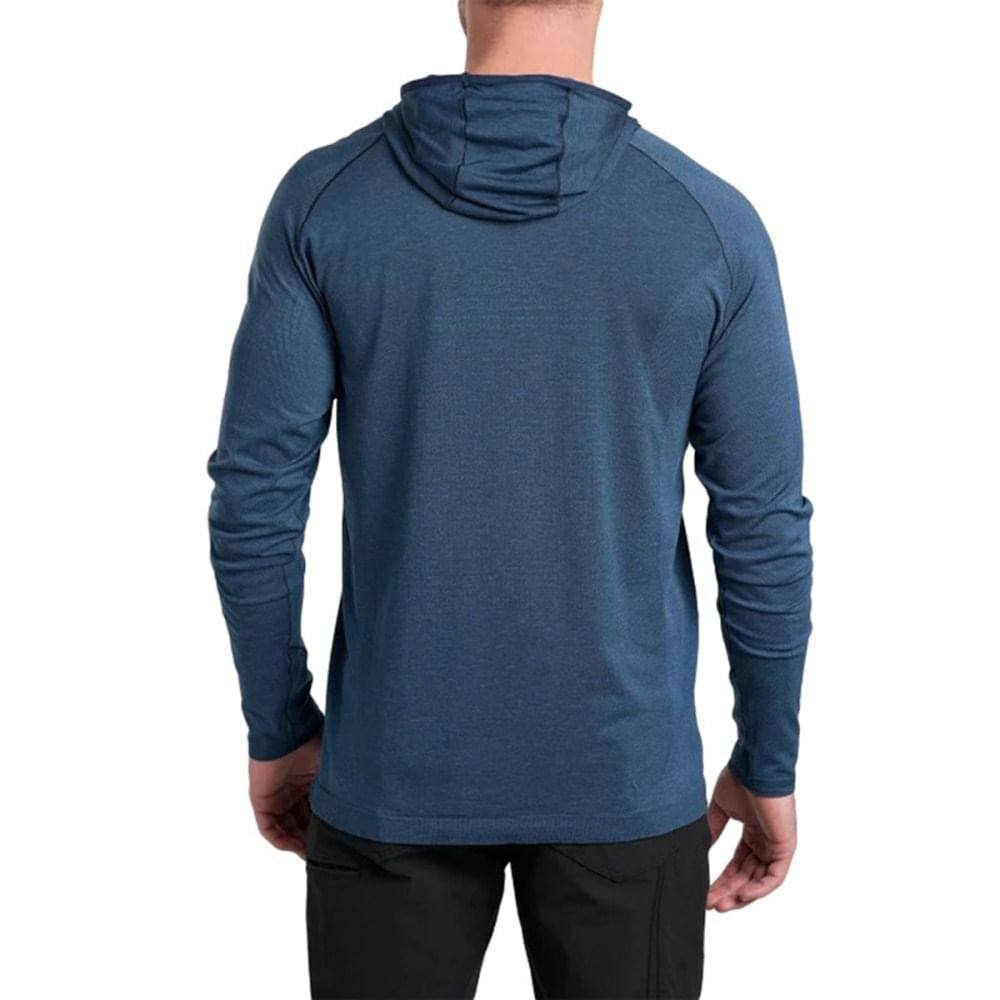 Kuhl Mens Eclipser Hoody Pullover in Blue Color