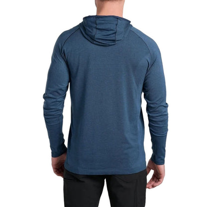 Kuhl Mens Eclipser Hoody Pullover in Blue Color