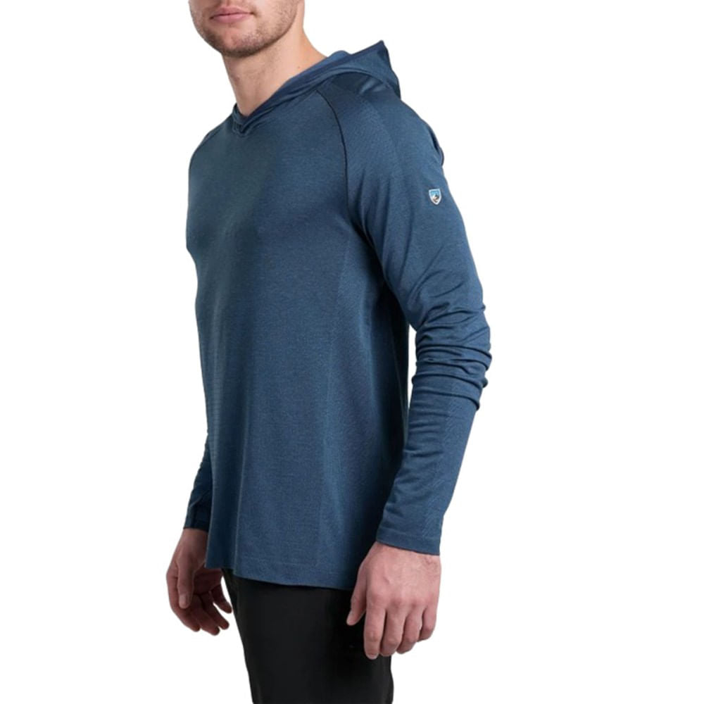 Kuhl Mens Eclipser Hoody Pullover in Blue Color