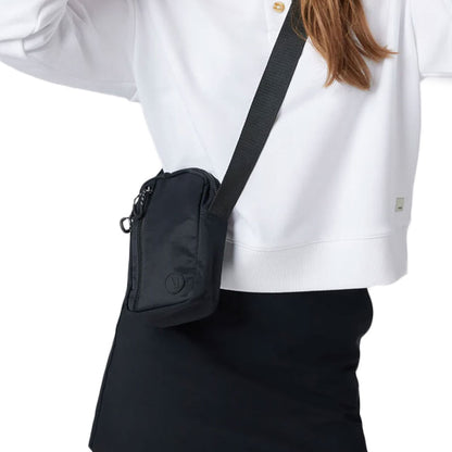 Vuori Womens All Day Crossbody Bags in Black Color