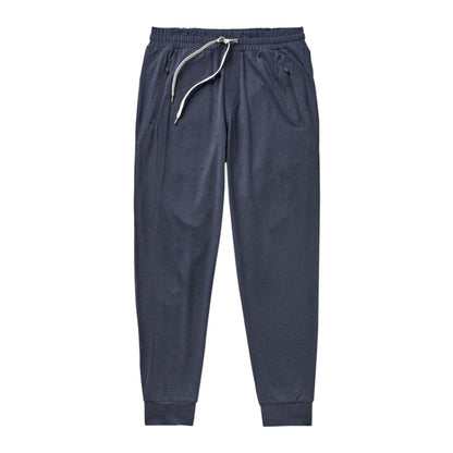 Vuori Mens Ponto Performance Jogger Pants in Blue Color