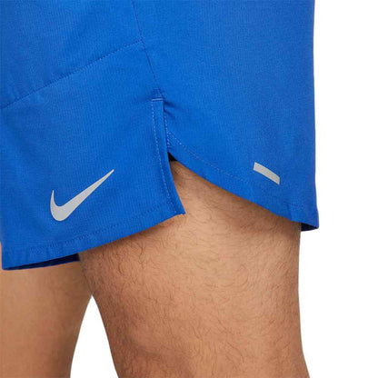Nike Mens Df Stride 2In1 7 Shrt Shorts in Blue Color