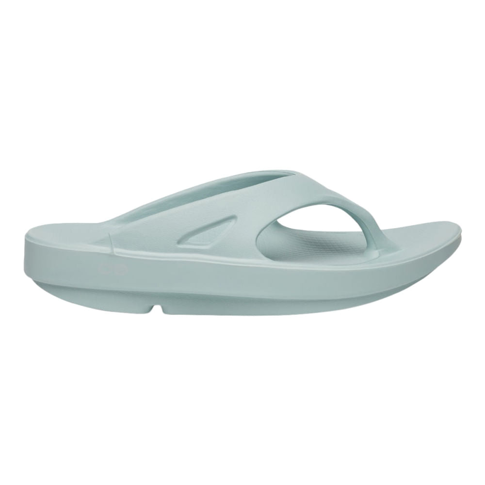 Oofos Unisex Oofos Thong Sandals Footwear Accessories in Blue Color