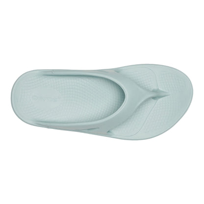 Oofos Unisex Oofos Thong Sandals Footwear Accessories in Blue Color
