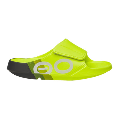 Oofos Unisex Oofos Sport Flex Limited Footwear Accessories in Green Color