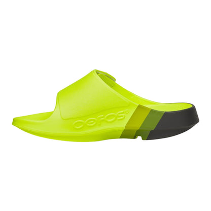 Oofos Unisex Oofos Sport Flex Limited Footwear Accessories in Green Color