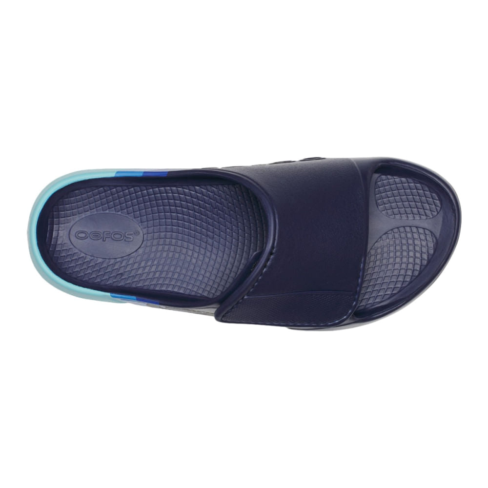 Oofos Unisex Oofos Sport Flex Limited Footwear Accessories in Blue Color