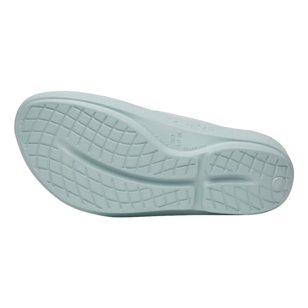 Oofos Unisex Oofos Oolala Sandals Footwear Accessories in Blue Color