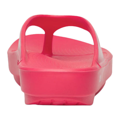 Oofos Unisex Oofos Oolala Sandals Footwear Accessories in Red Color