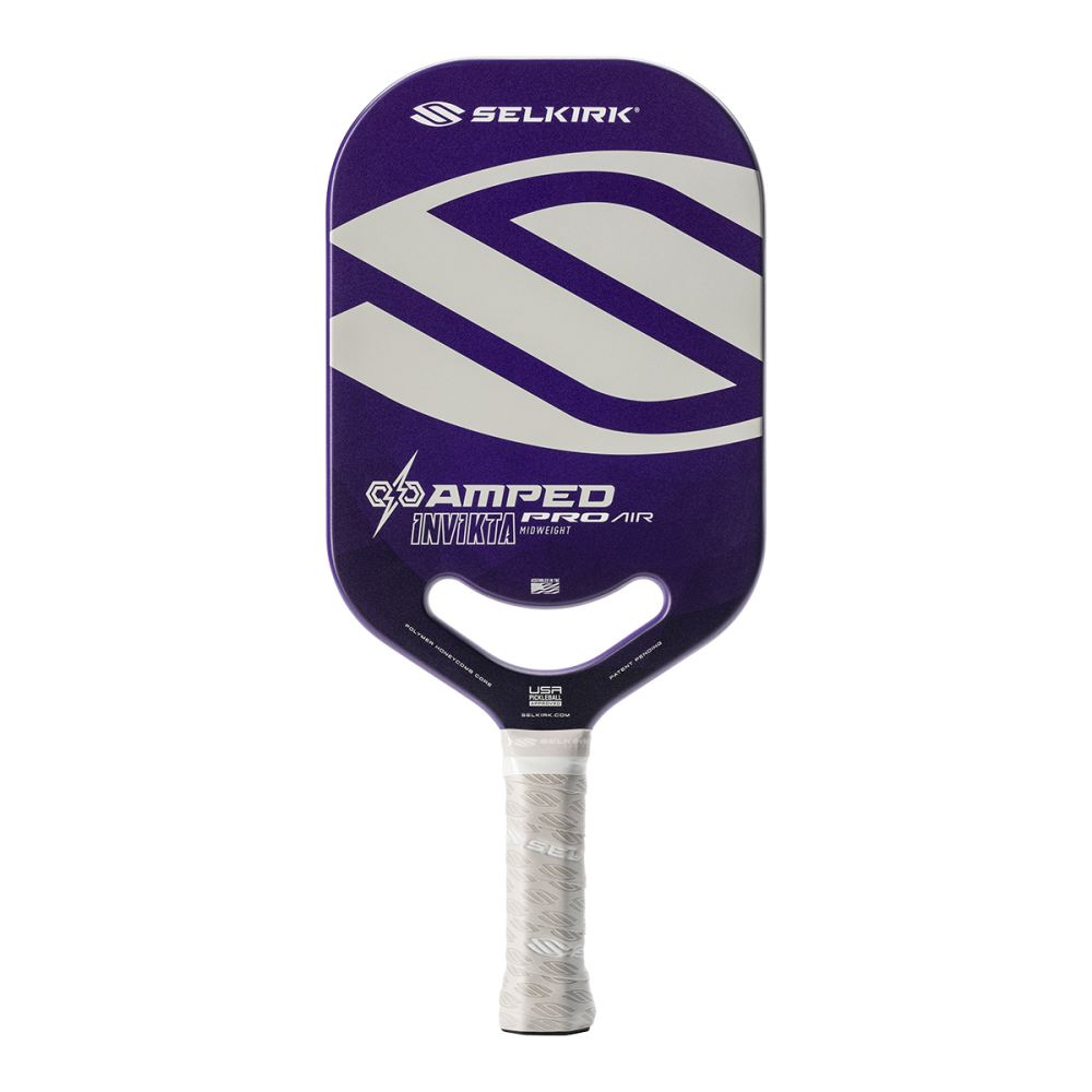 Selkirk Sport Amped Pro Air Invikta Pickle Ball Paddles in Purple Color