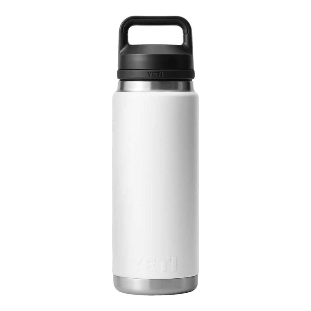 Yeti Rambler 26oz Bottle Chug Water Bottles in White Color