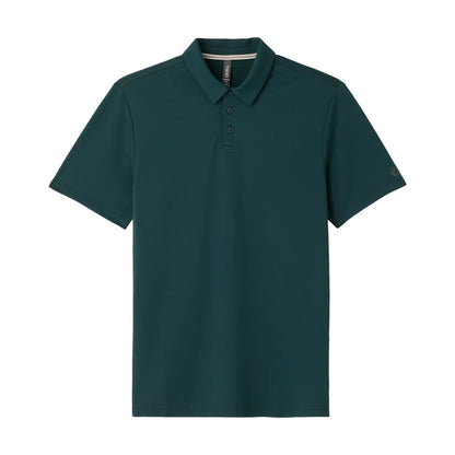 Vuori Mens Gamepoint Polo Tops in Blue Color
