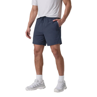 Vuori Mens Crosscourt Short in Blue Color