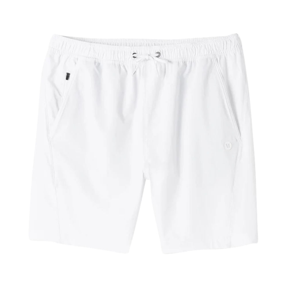 Vuori Mens Crosscourt Short in White Color