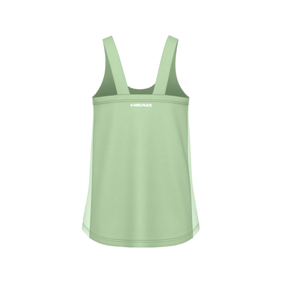 Head Kids Spirit Tank Top Kids Tights in Green Color