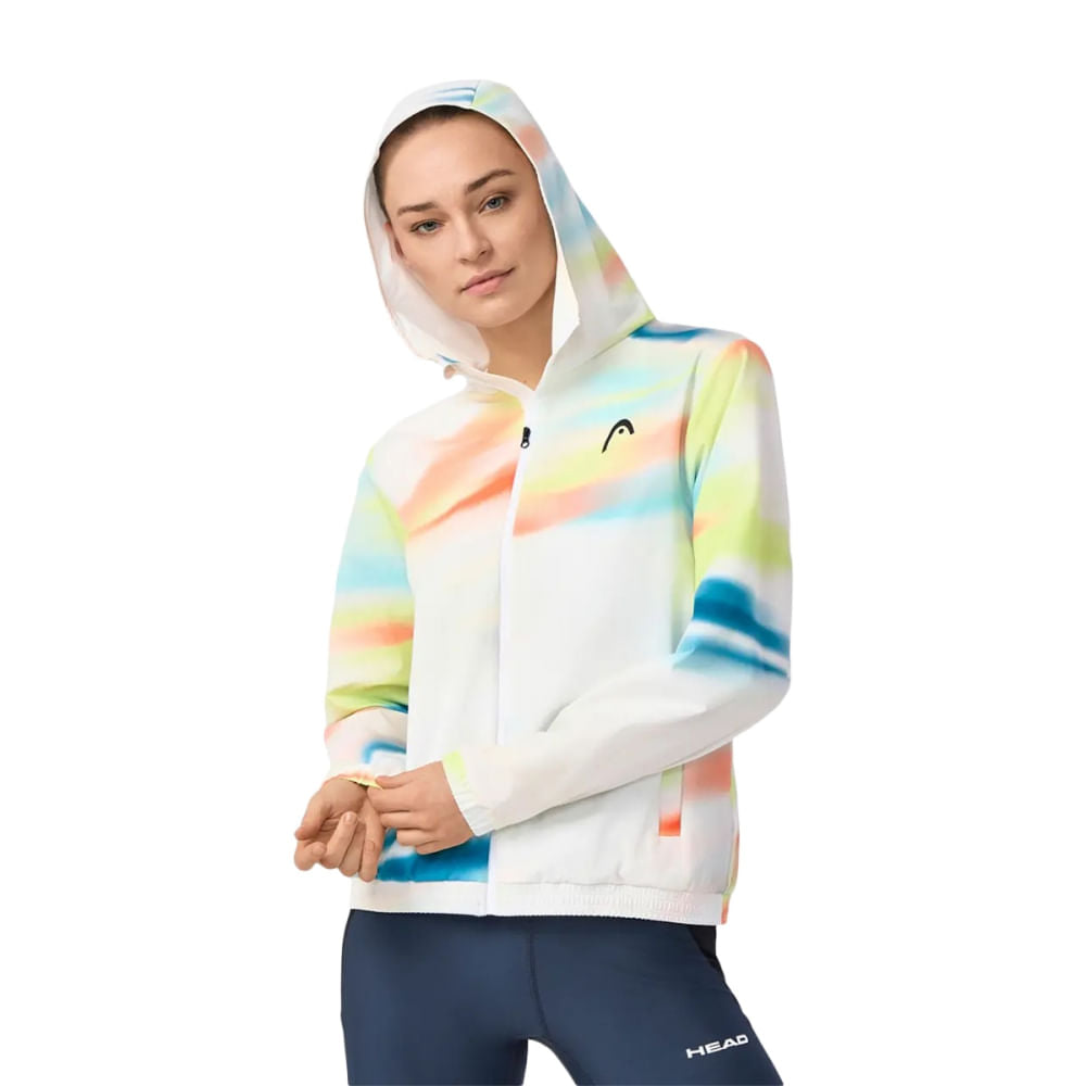 Head Womens Blur Jacket Womens Zip-Ups in Multi Color