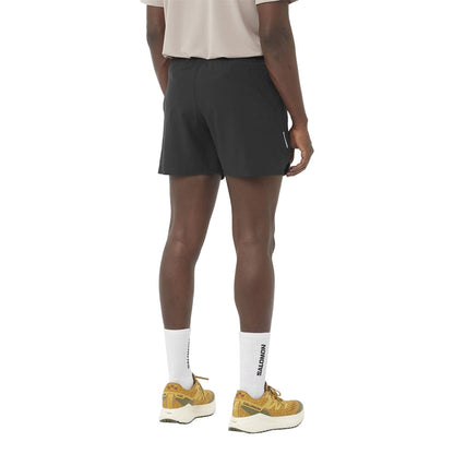 Salomon Mens Shkout 5 Shorts M Shorts in Black Color