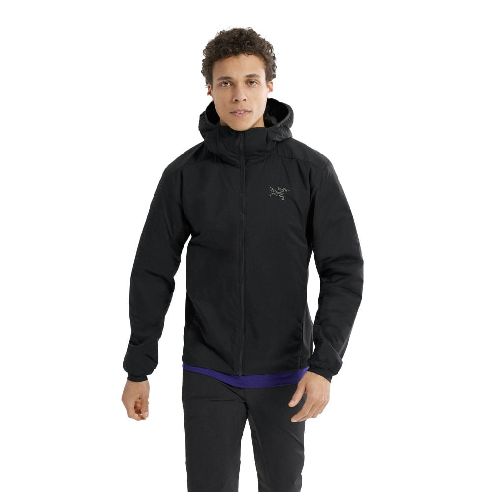 Arc'Teryx Mens Atom Hoody M Midlayer in Black Color
