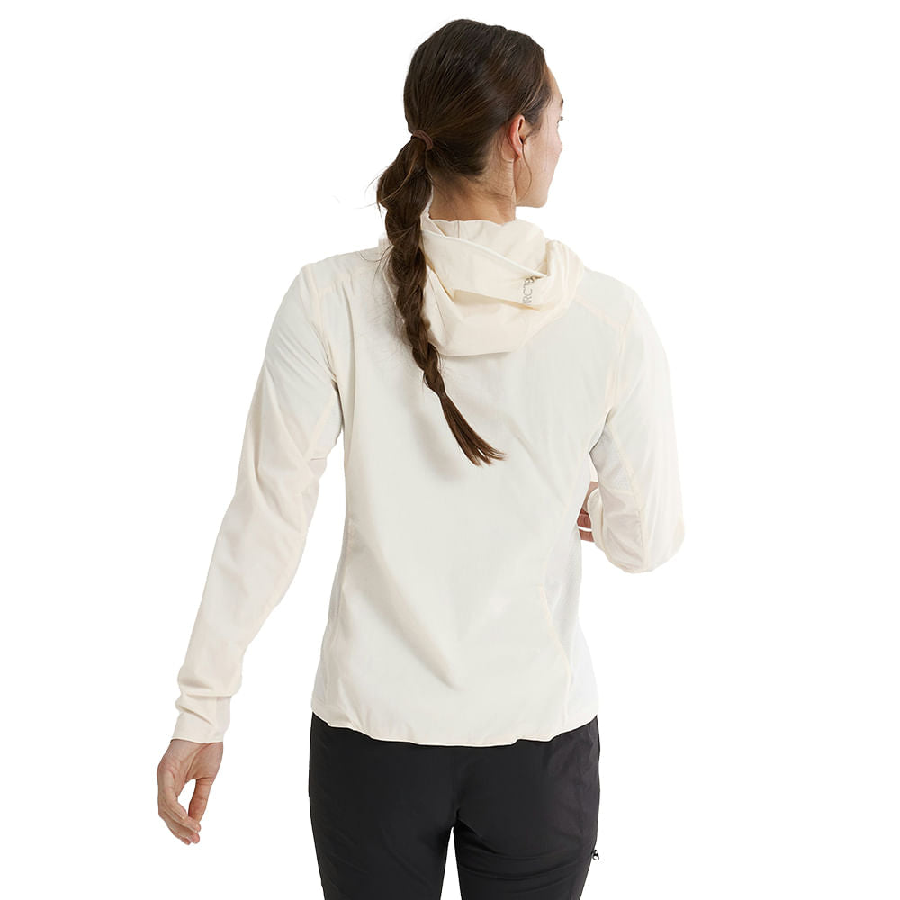 Arc'Teryx Womens Atom SL Hoody W Midlayer in White Color
