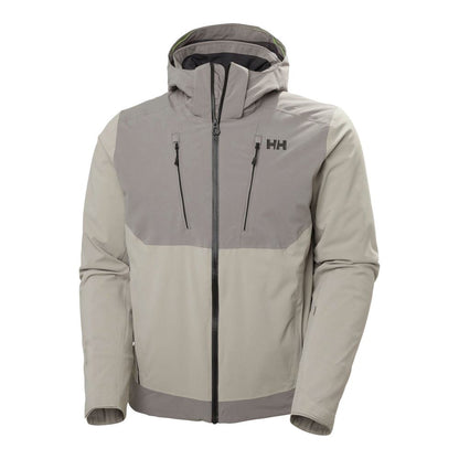 Helly Hansen Mens Alpha 4.0 Piste Jkt Skiing & Snowboarding Jackets in Grey Color