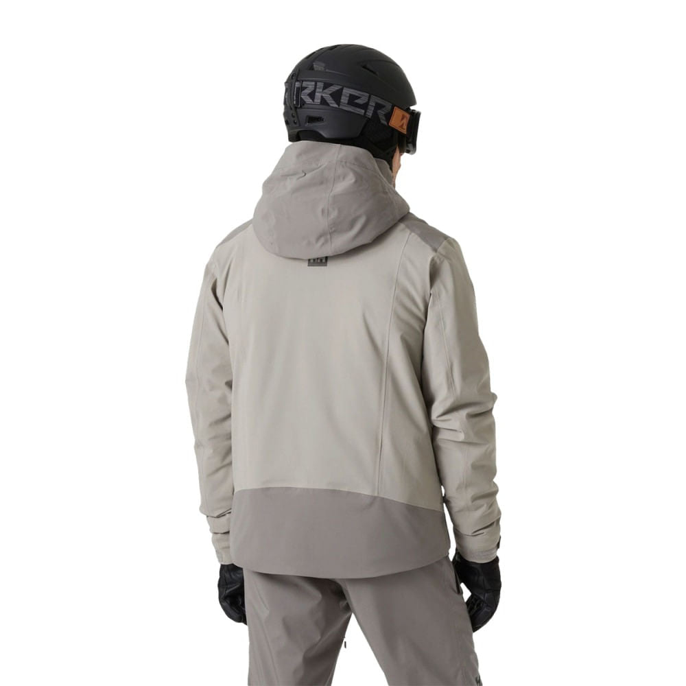 Helly Hansen Mens Alpha 4.0 Piste Jkt Skiing & Snowboarding Jackets in Grey Color
