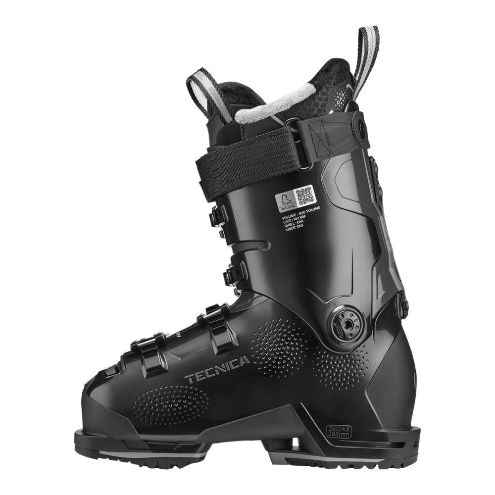 Tecnica Womens Mach1 Mv 95W 25/26 Ski Boots in Black Color