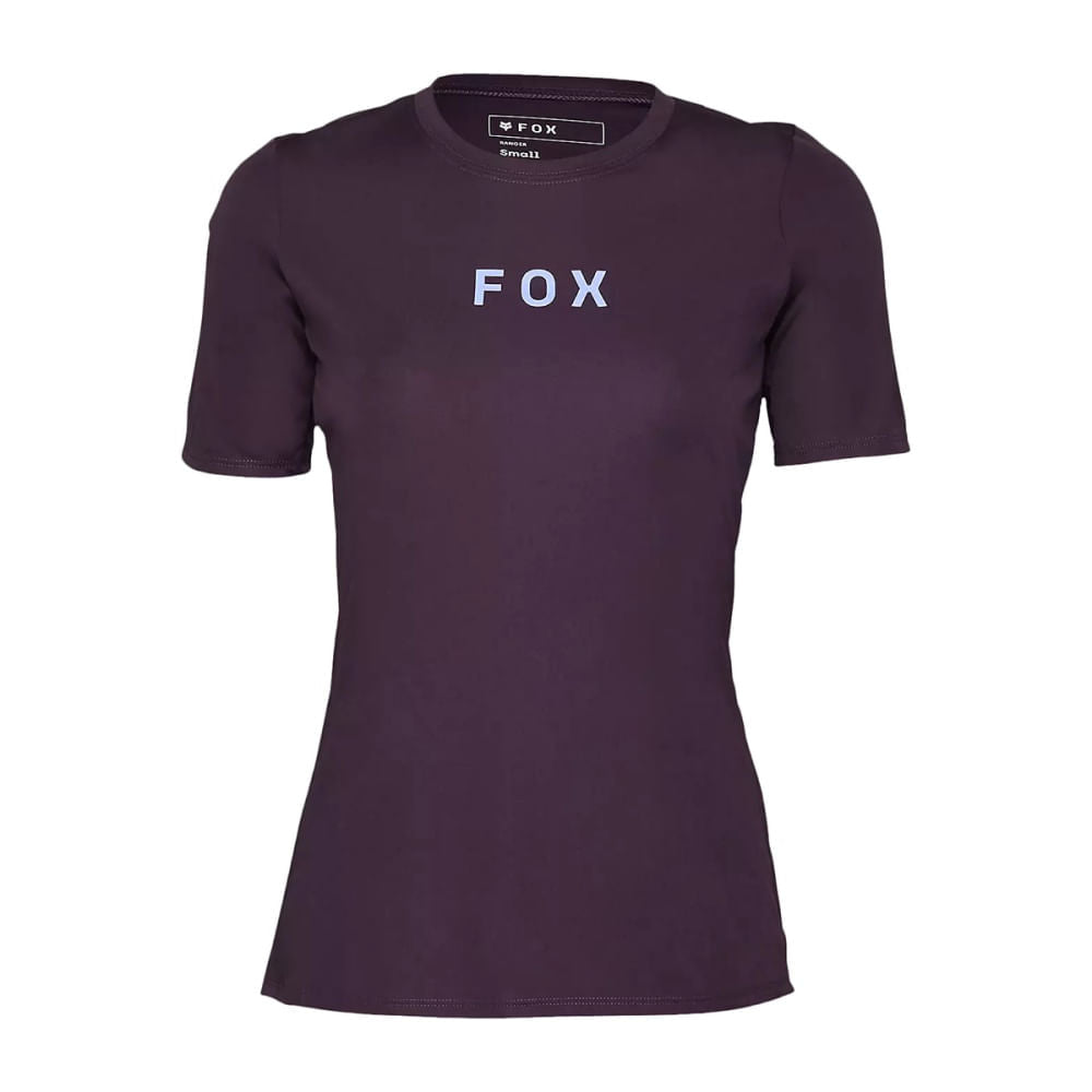 Fox Racing Womens Ranger short sleeve Jersey Wordm Jerseys in Purple Color