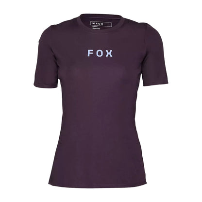 Fox Racing Womens Ranger short sleeve Jersey Wordm Jerseys in Purple Color