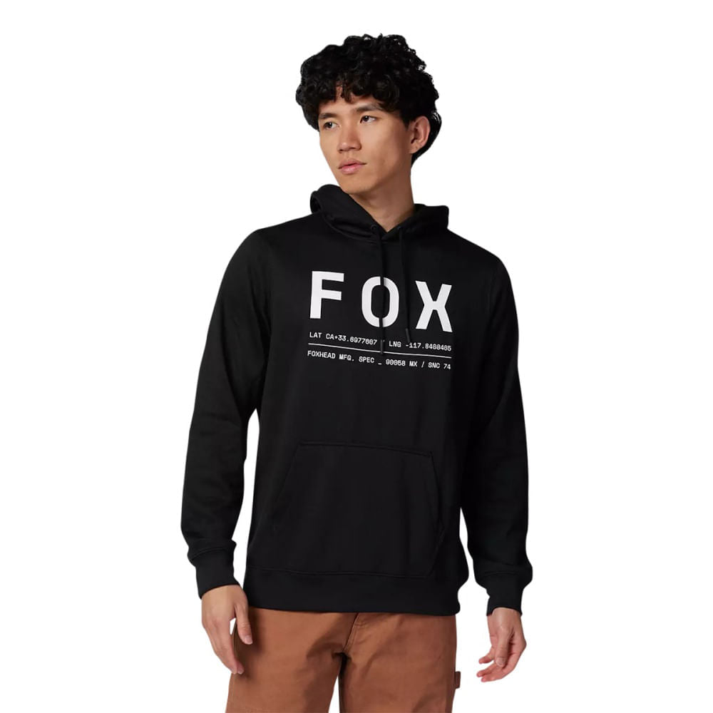 NON STOP FLEECE PO | 001-BLACK